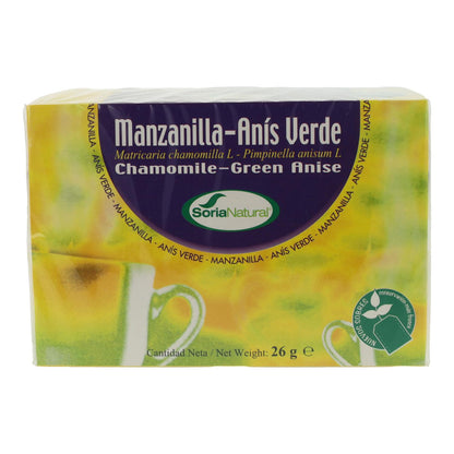 Infusão de Camomila com Anis Soria Natural 26 g