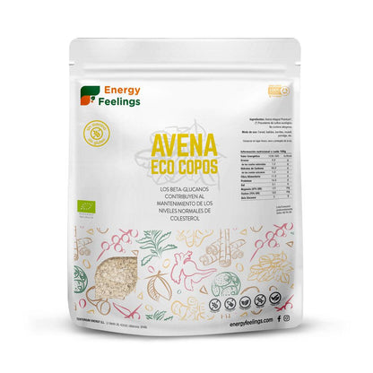 Flocos de Aveia ECO sem glúten Energy Feelings 500 g