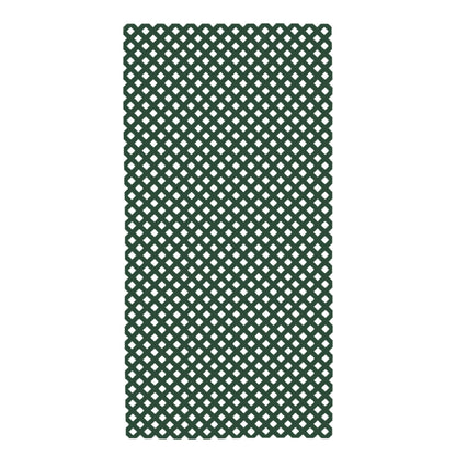 Celosía Pvc 18mm Verde - Decoración Y Separación De Ambientes - 1x2 M - Color - 1 Unidad_0