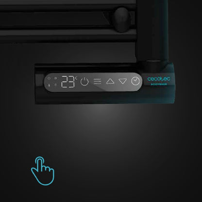 Cecotec Toallero Eléctrico Toallero Eléctrico Ready Warm 9100 Smart Towel Black_3