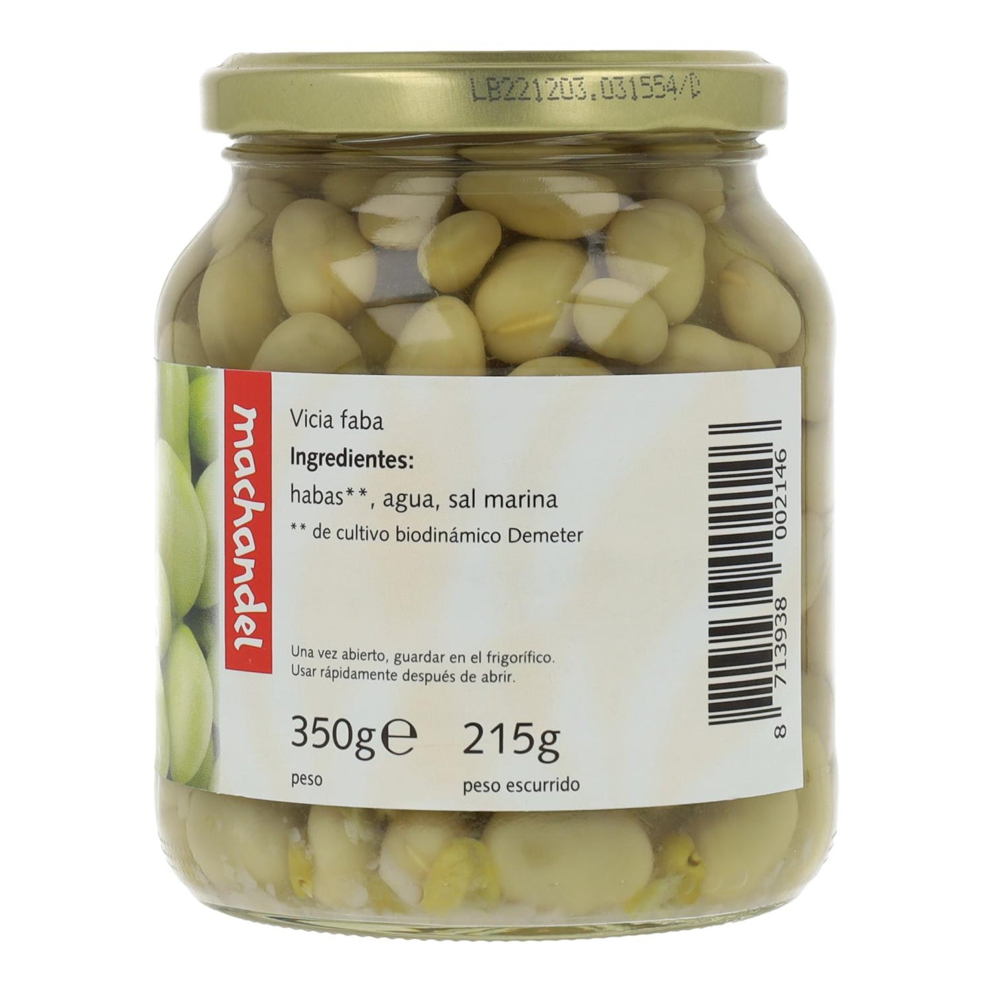 Favas Machandel Biológicas 360 g