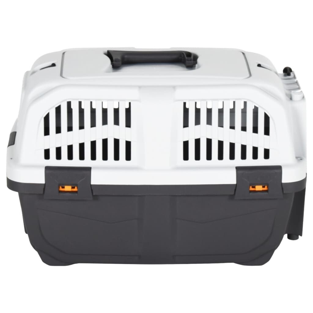 Vidaxl Transportín De Mascota Puerta Metal Polipropileno 48x31,5x31 Cm_3
