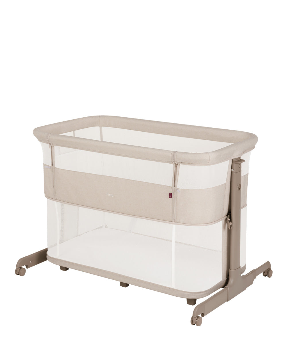 Carrello Minicuna Colecho Y Parque Picto 3 En 1 Aori Beige_2