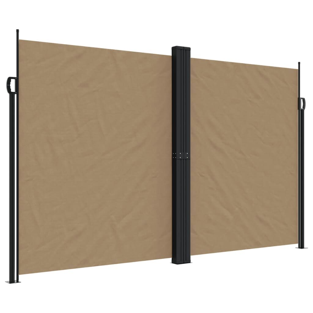 Vidaxl Toldo Lateral Retráctil Gris Taupe 200x1000 Cm_0