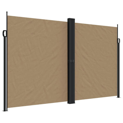 Vidaxl Toldo Lateral Retráctil Gris Taupe 200x1000 Cm_0
