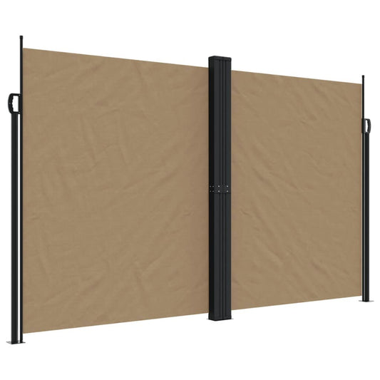 Vidaxl Toldo Lateral Retráctil Gris Taupe 200x1000 Cm_0