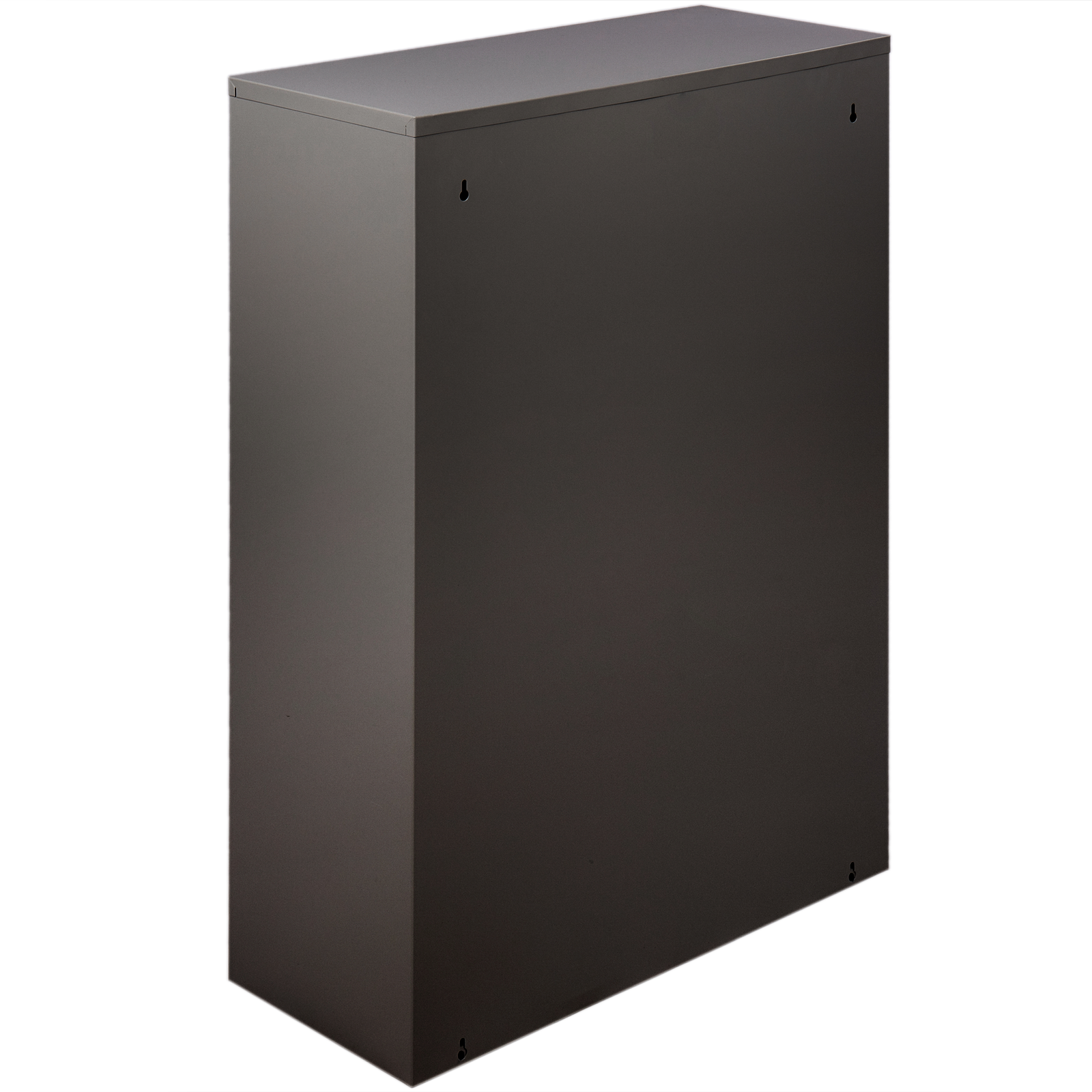 Cubo De Basura Metálico Con 4 Compartimentos Negro Para Reciclaje_2
