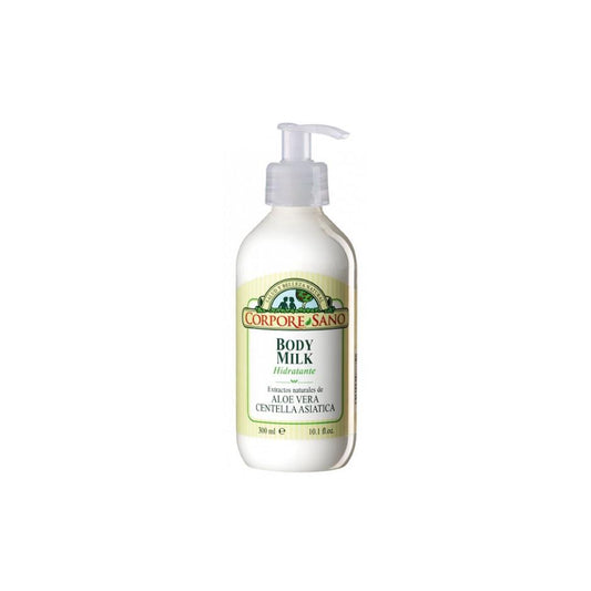 Leite Corporal Aloé Vera e Centella Asiatica, Corpore Sano, 300 ml