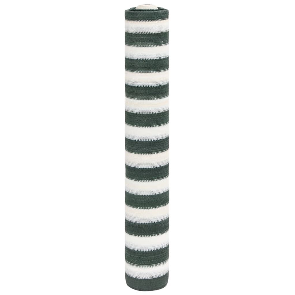 Vidaxl Red De Privacidad Hdpe Verde Y Blanco 1,2x50 M 75 G/m²_0