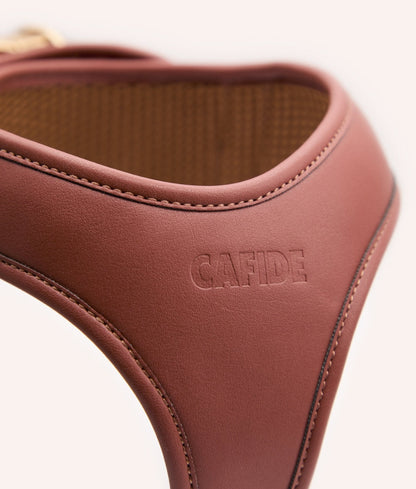 Cafide Arnés De Cuero Vegano Marrón. Modelo Jala._1