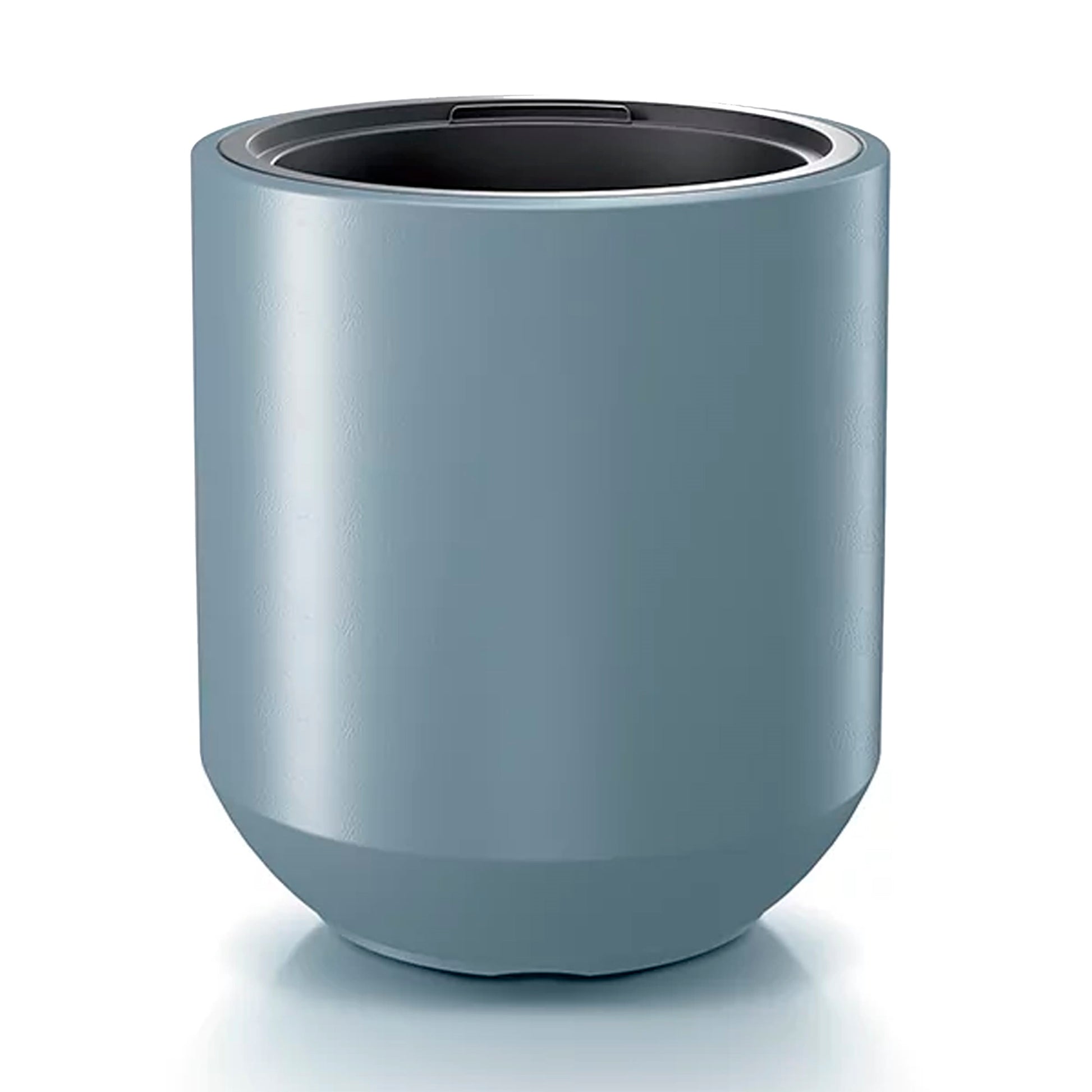Maceta Heos 46l., Con Depósito, Dimensiones (mm) 390x390x440, Color Gris Claro_0