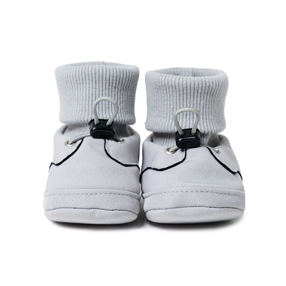 Booties De Porteo, Momawo, Color Grey. Talla 1_1