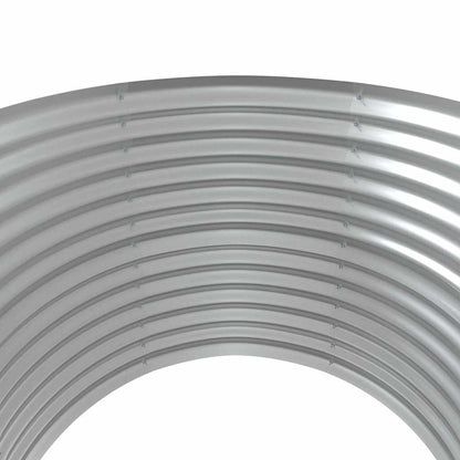 Jardinera Arriate Acero Galvanizado Marrón 100x100x68cm_3