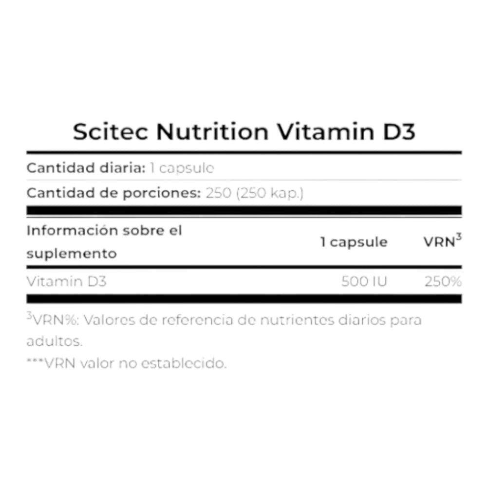 Vitamin D3 250 Caps_1