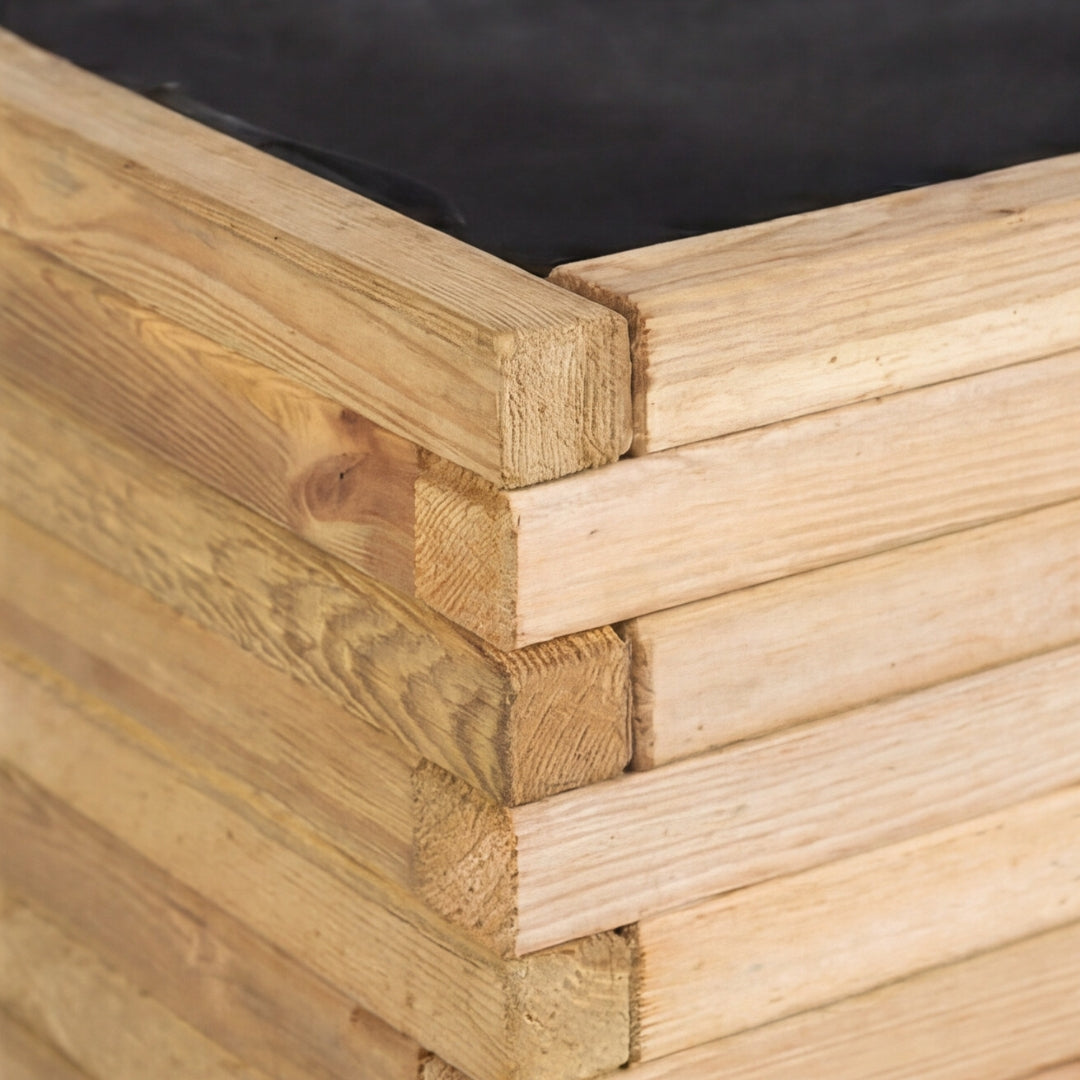 Jardinera De Madera Dora Planter 38,5x50x100 Cm Nortene_1