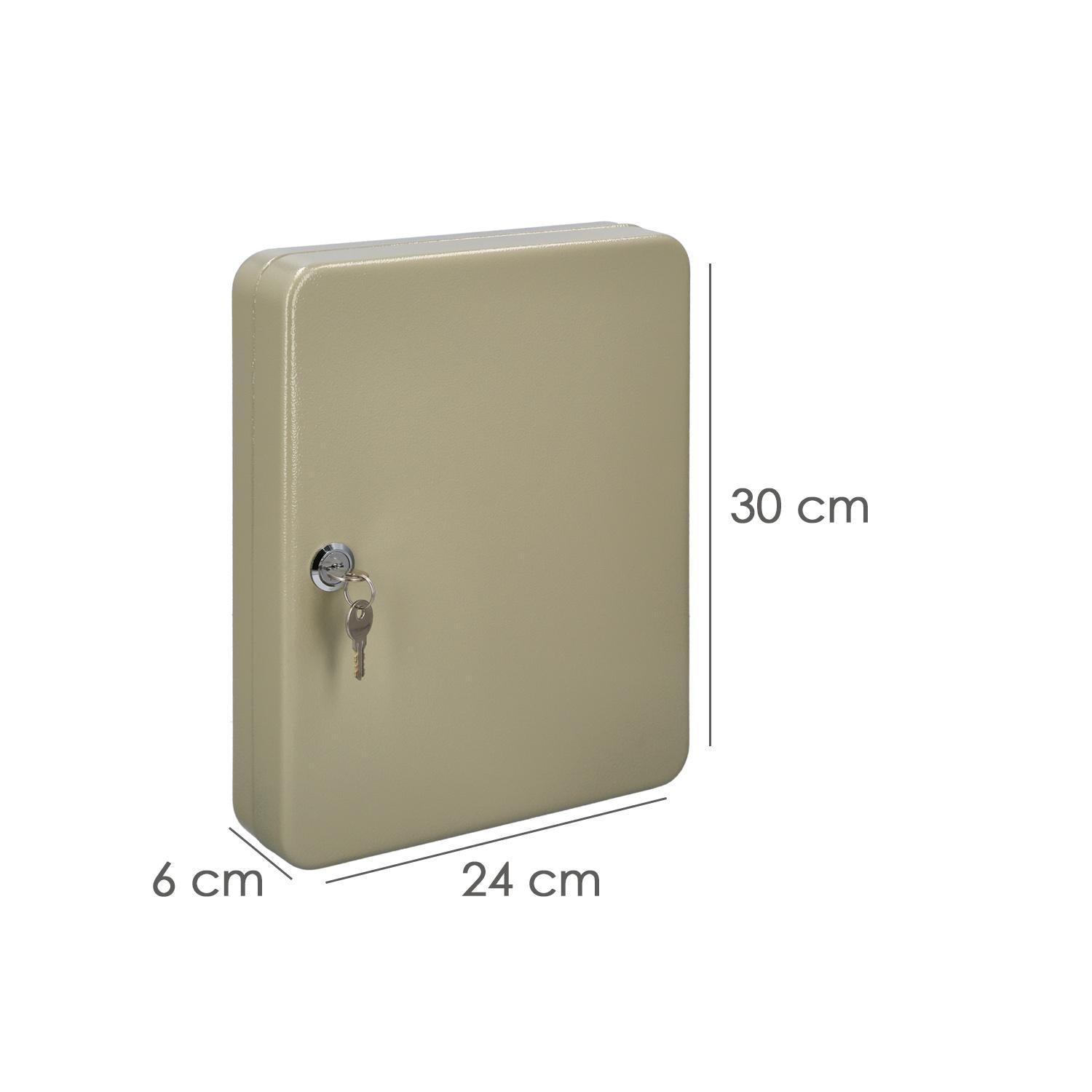 Armario De Seguridad Para Llaves Para 45  Llaves, Etiqueteros Incluidos. Armario Seguridad Llaves, Armario Llavero, 6x24x30 Cm._1