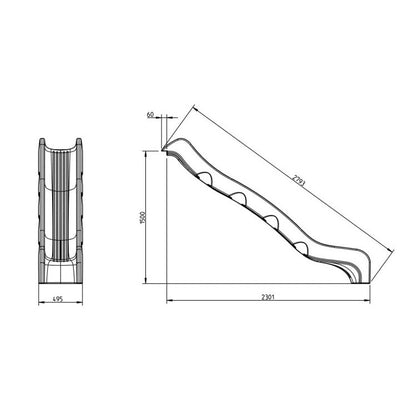 Rampa De Tobogan Masgames Optima Altura 150 Cm._5