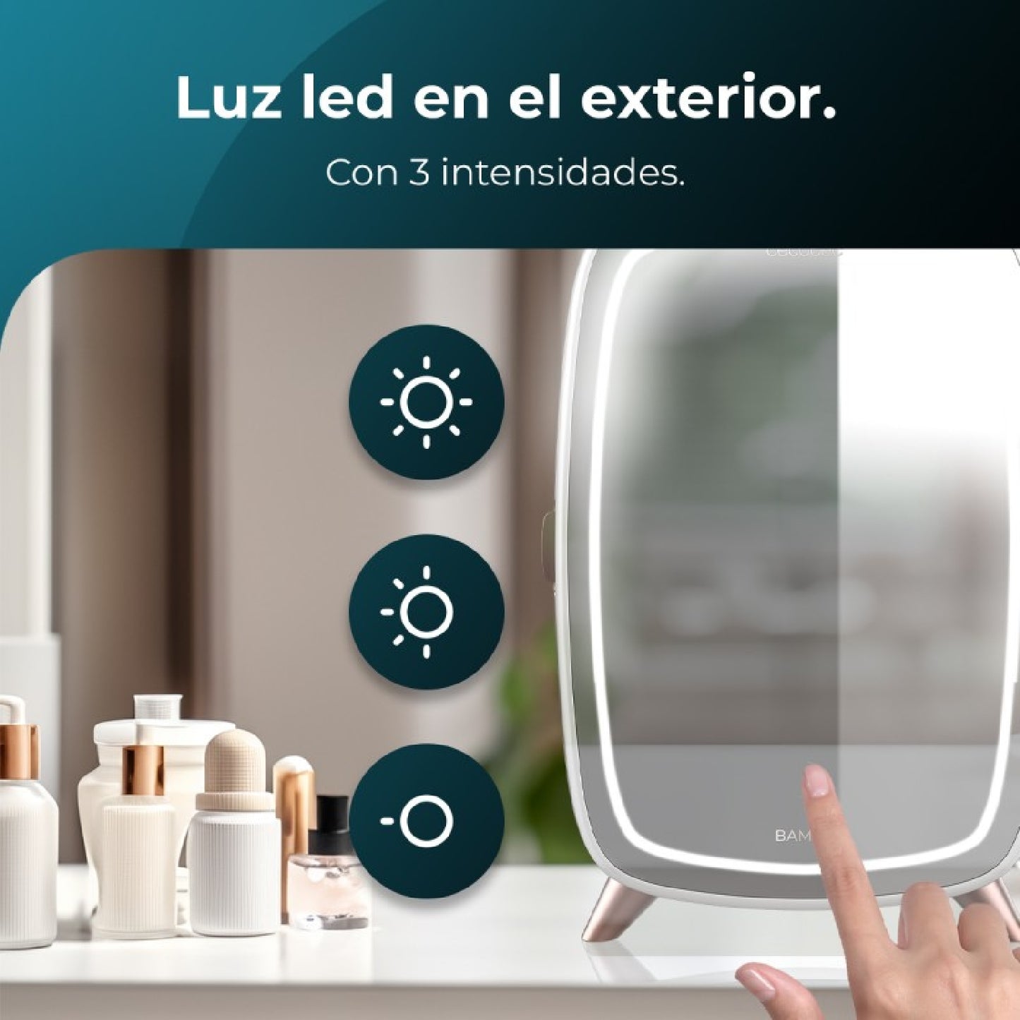 Cecotec Nevera De Cosméticos Coolingbeauty 6000 Mirror_4