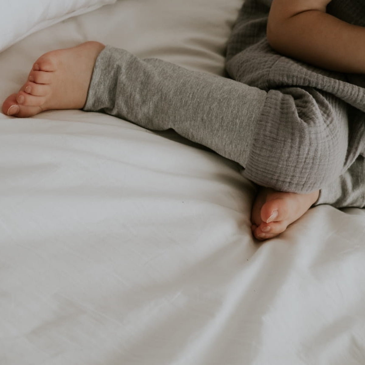 Sacos De Dormir Con Piernas T-s Muselina Algodón Rose_2