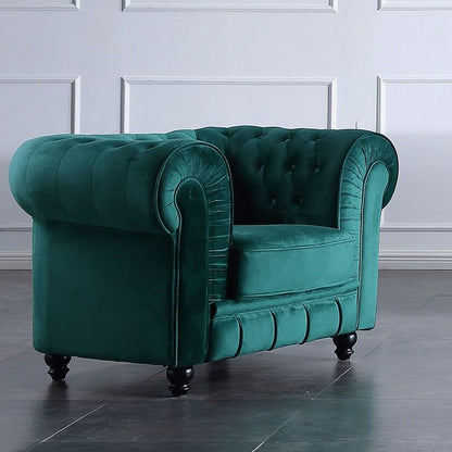 Sillón Chester Tejido Tapizado, Velvet, 115 X 75 X 84cm_1