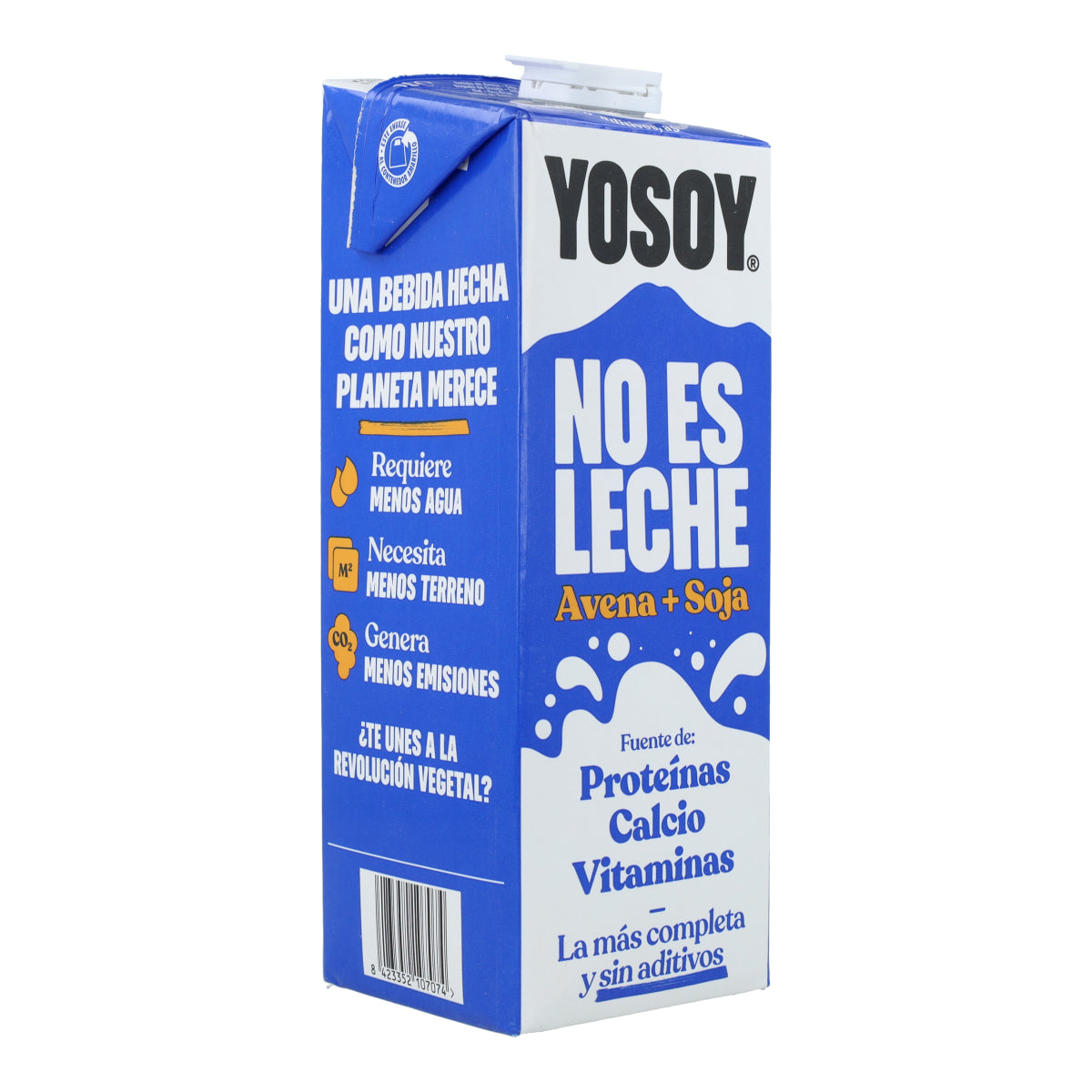 Bebida YOSOY NO ES LECHE de Avena y Soja sin gluten YOSOY 1L