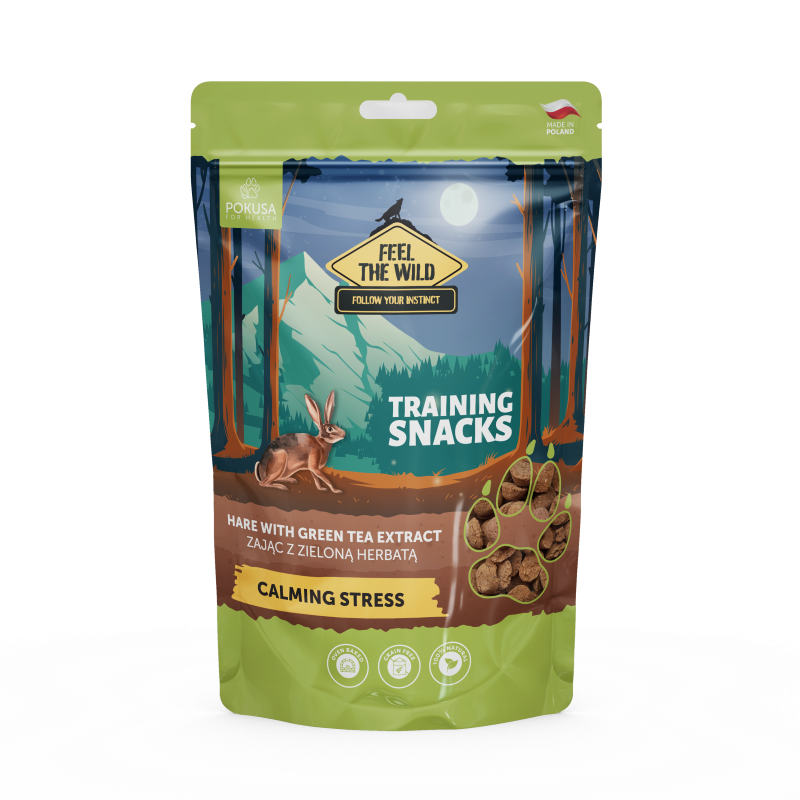 Liebre Y Extracto De Té Verde Calmante Para Entrenamiento - Snack 100% Natural Para Perro_0