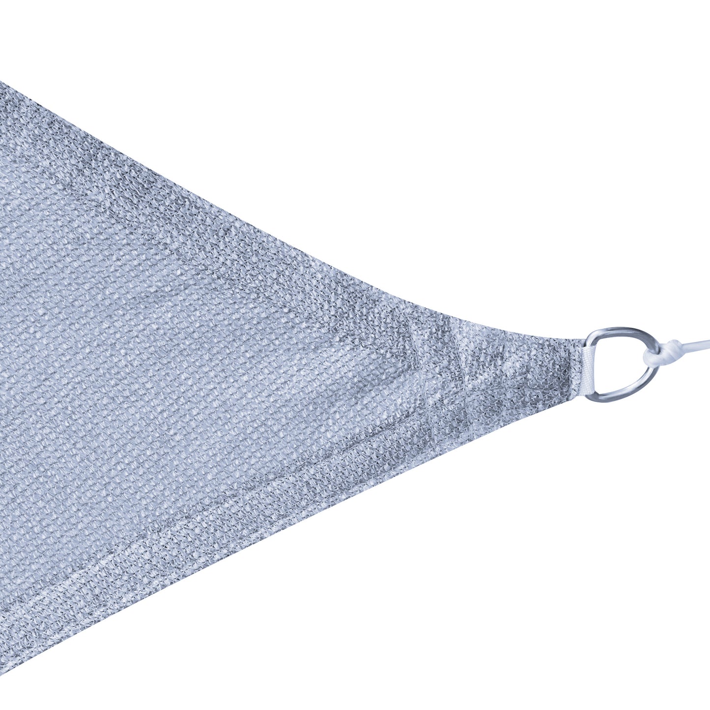Outsunny Toldo Vela De Sombra Rectangular 4x3 M Protección Rayos Uv Gris_4