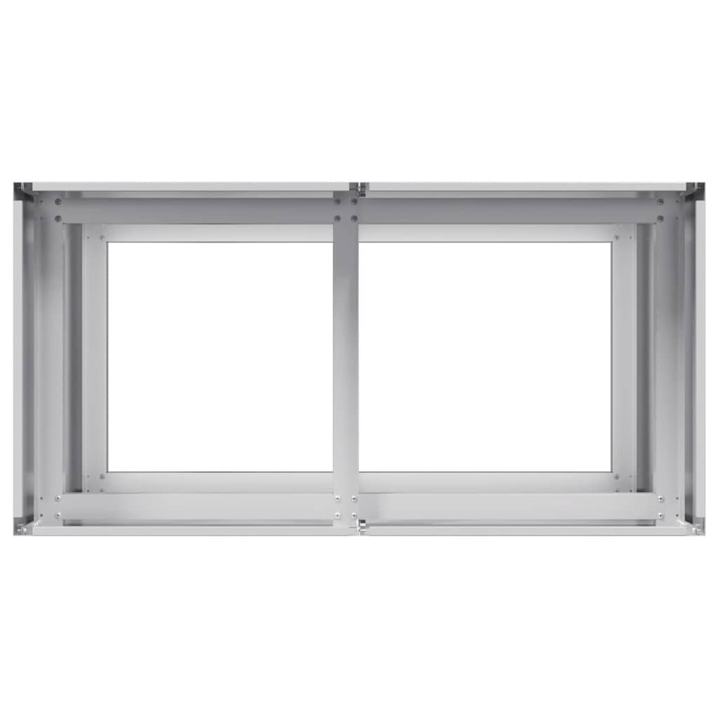 Jardinera 80x40x80 Cm De Acero Galvanizado_4