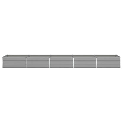Jardinera Gris Claro 480 X 100 X 45 Cm Acero Galvanizado_4