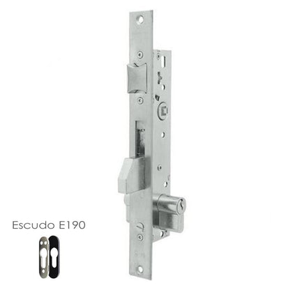 Cerradura Tesa 2210/25/3ni Con Escudo De Seguridad E190 Con Sistema Antipalanqueta_0