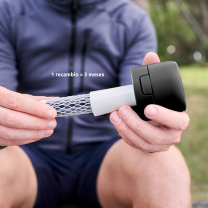 Garrafa com filtro purificador BottlePro Adventure TappWater 740ml