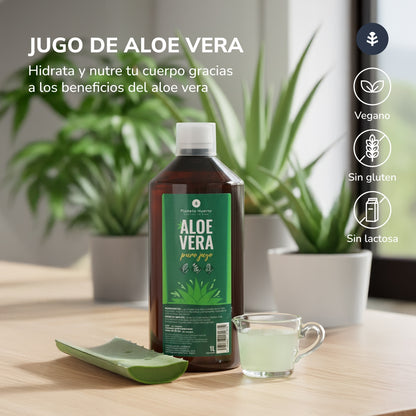 Sumo de Aloé Vera Planeta Huerto 1 L.