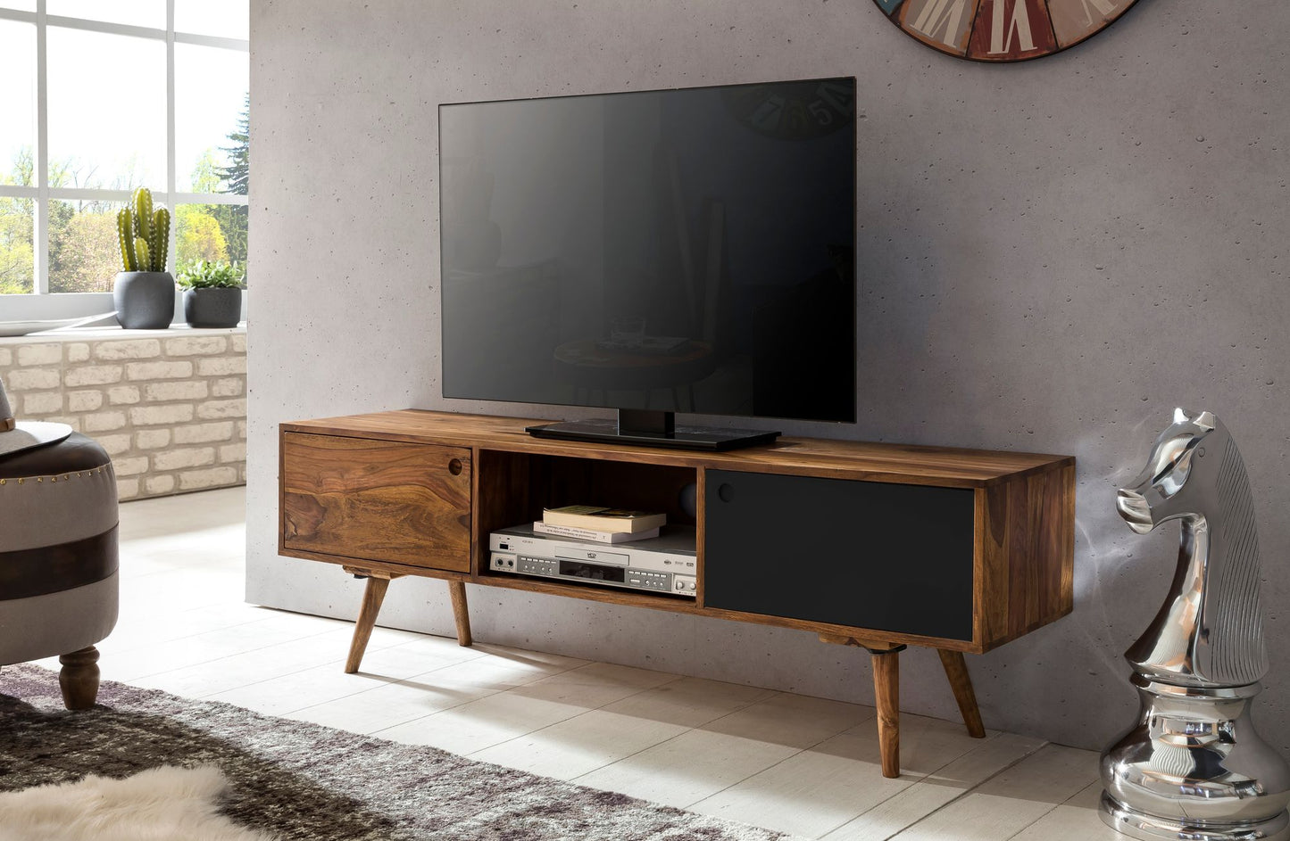 Mueble De Tv Elegante Y Minimalista Modelo Wl1.973_2