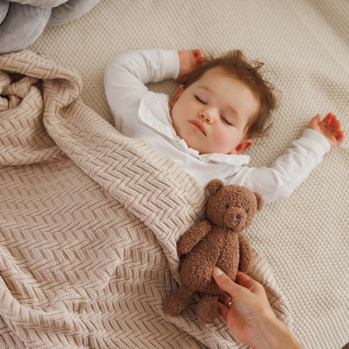 Babyono Manta De Algodón Orgánico Para Bebé 75x100 Cm | Suavidad Transpirable Que Cuida Su Piel Desde El Primer Día_3