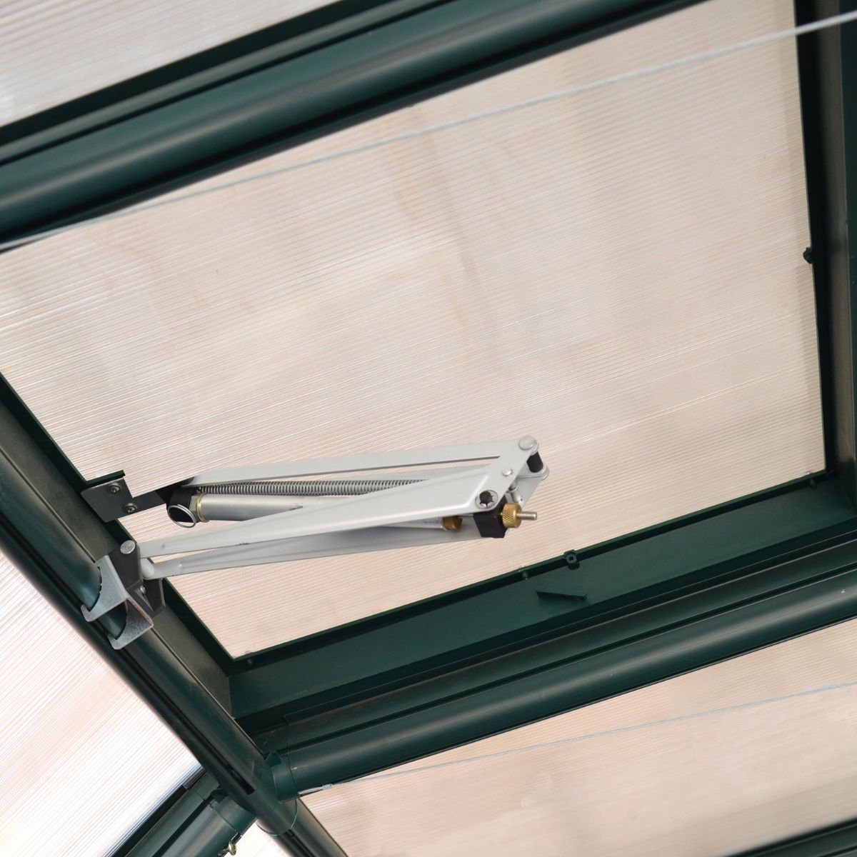 Abridor de janelas automático para estufa CANOPIA prata