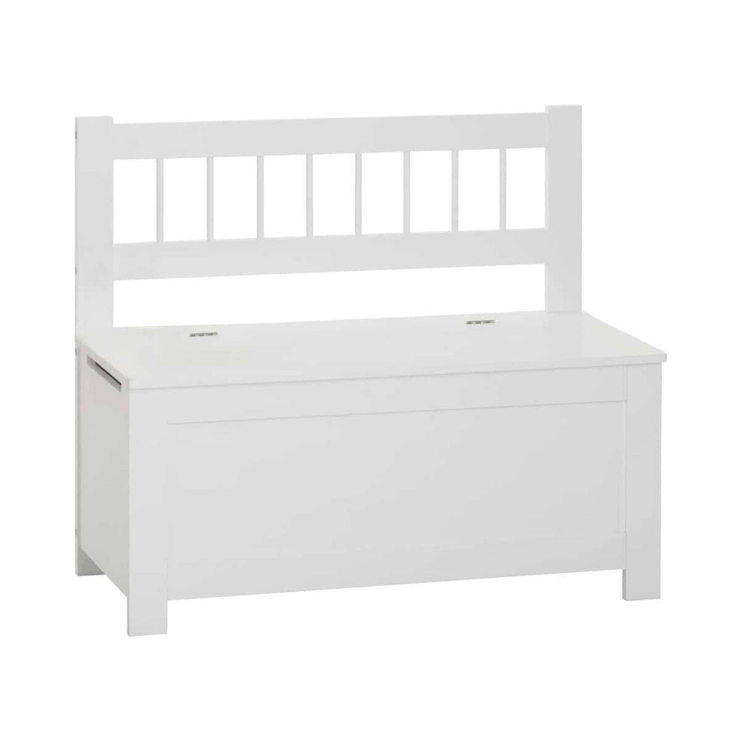 Well Home Banco De Almacenamiento Arcón Infantil De Madera Blanco - 74,5x34x64cm_0