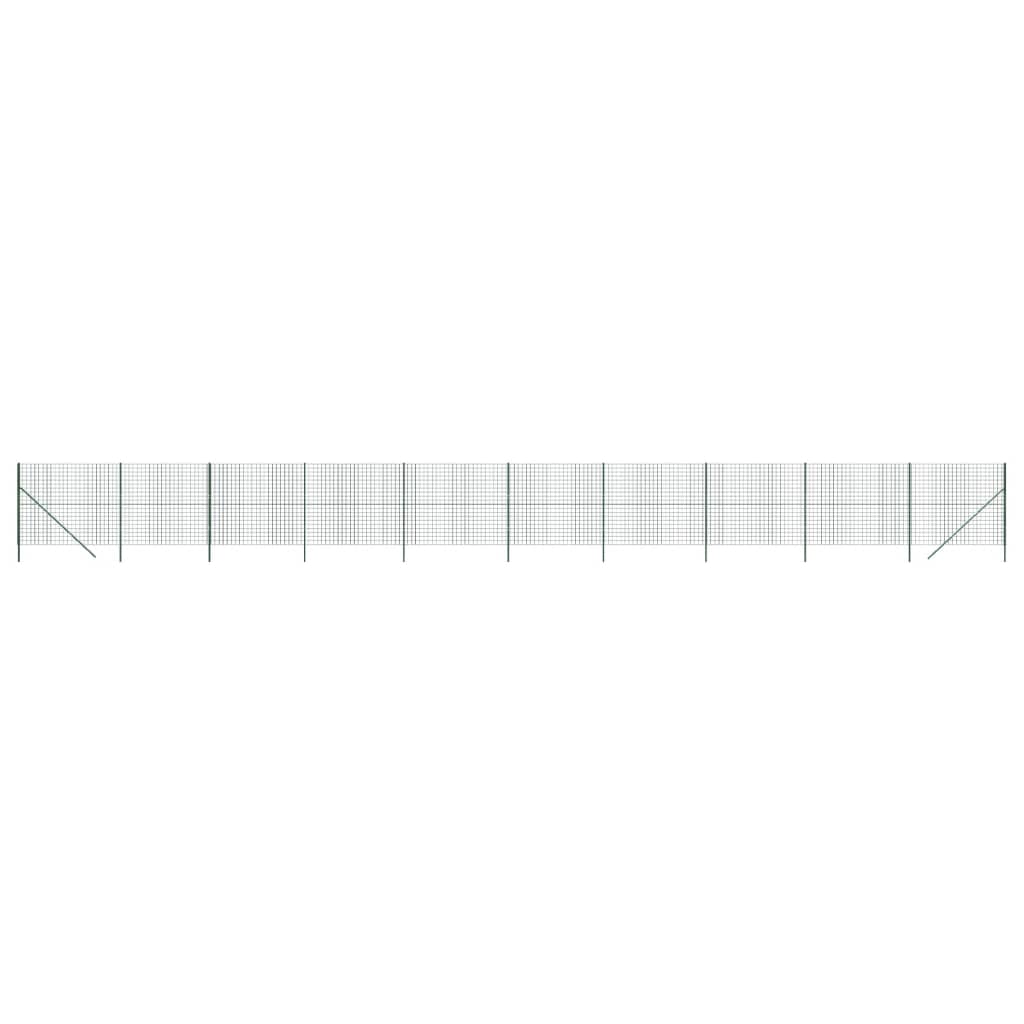 Cerca De Alambre De Acero Galvanizado Verde 2,2x25 M / Vetonek_3