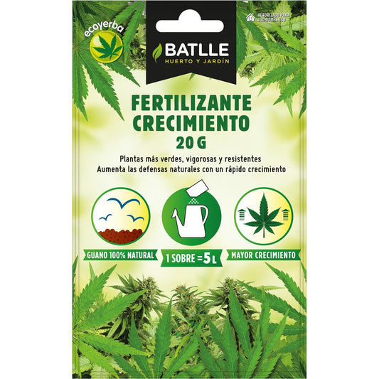Fertilizante de crescimento Ecoyerba para Batlle 5 L