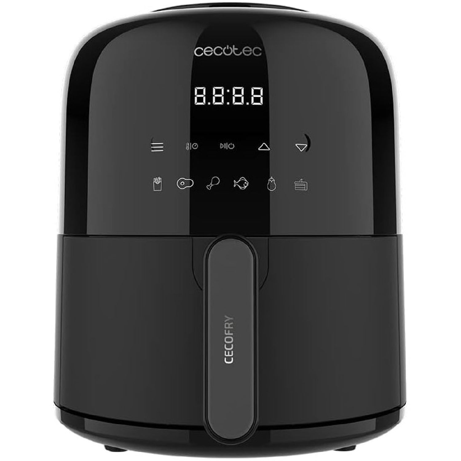Freidora Sin Aceite De 2,5 L De Aire Caliente Cecofry Pixel 2500 Touch. 1200w, Dietética, Táctil Y Compacta, Temporizador, Control Temperatura, Tecn_0