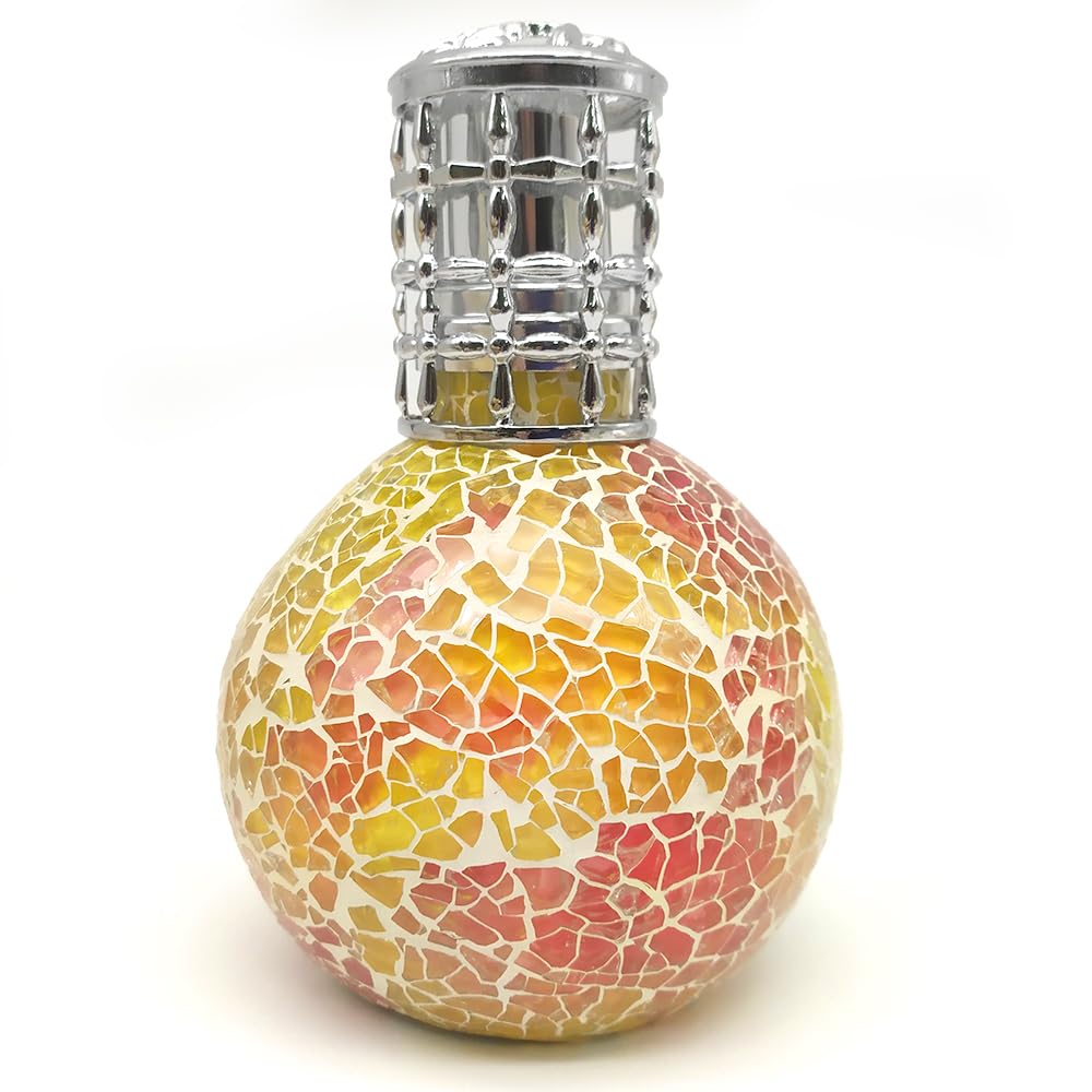 Lámpara Catalítica Mosaico Bicolor + Fragancia Lollipop 500ml - Elimina Malos Olores, Impurezas Y Perfuma_1