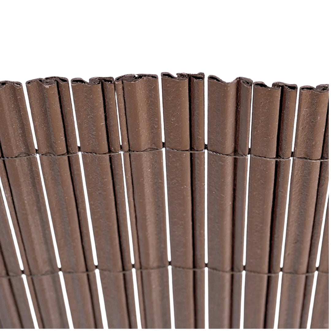 Cañizo Pvc Doble Cara 20 Mm Surfcane 20 Mm 2x3 Marrón Nortene_3