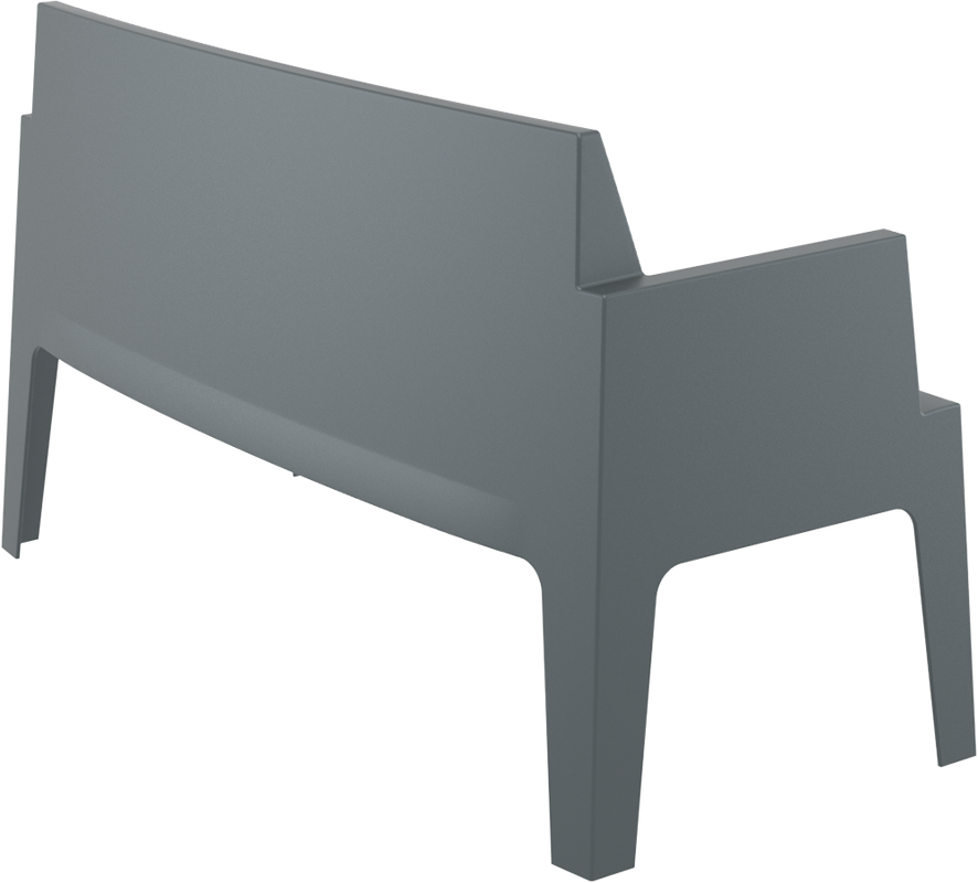 Siesta Exclusive Sofá De Exterior Box Gris Oscuro_3
