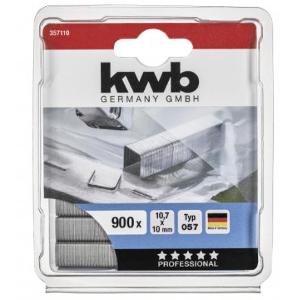 900 Agrafos metálicos de 10 mm