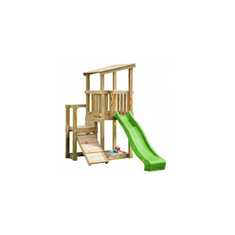 Parque Infantil Masgames Cascade L Con Columpio Doble._4