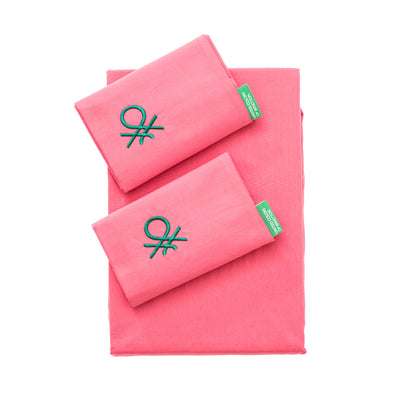 Set 4pzs Sabana Doble: Sabana Plana (240x240cm C/ Dobladillo Simple 5cm) + Sabana Bajera (160x200+30cm Flap) + 2 Funda De Almohada (50x80cm) 100% Alg_0