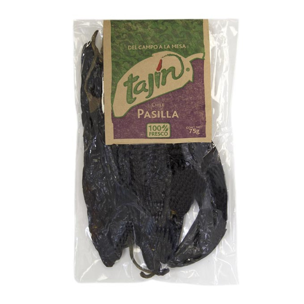 Pasilla Tajín Chile Seco 75g
