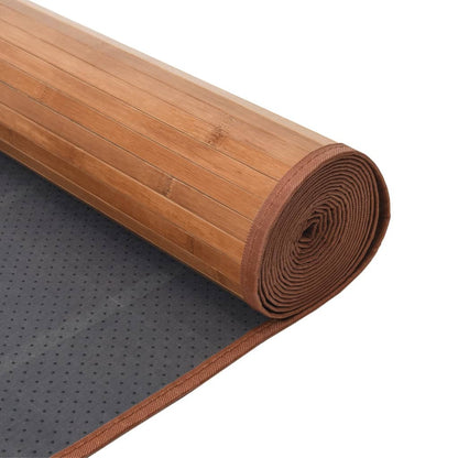 Vidaxl Alfombra Rectangular Bambú Color Natural 80x100 Cm_4