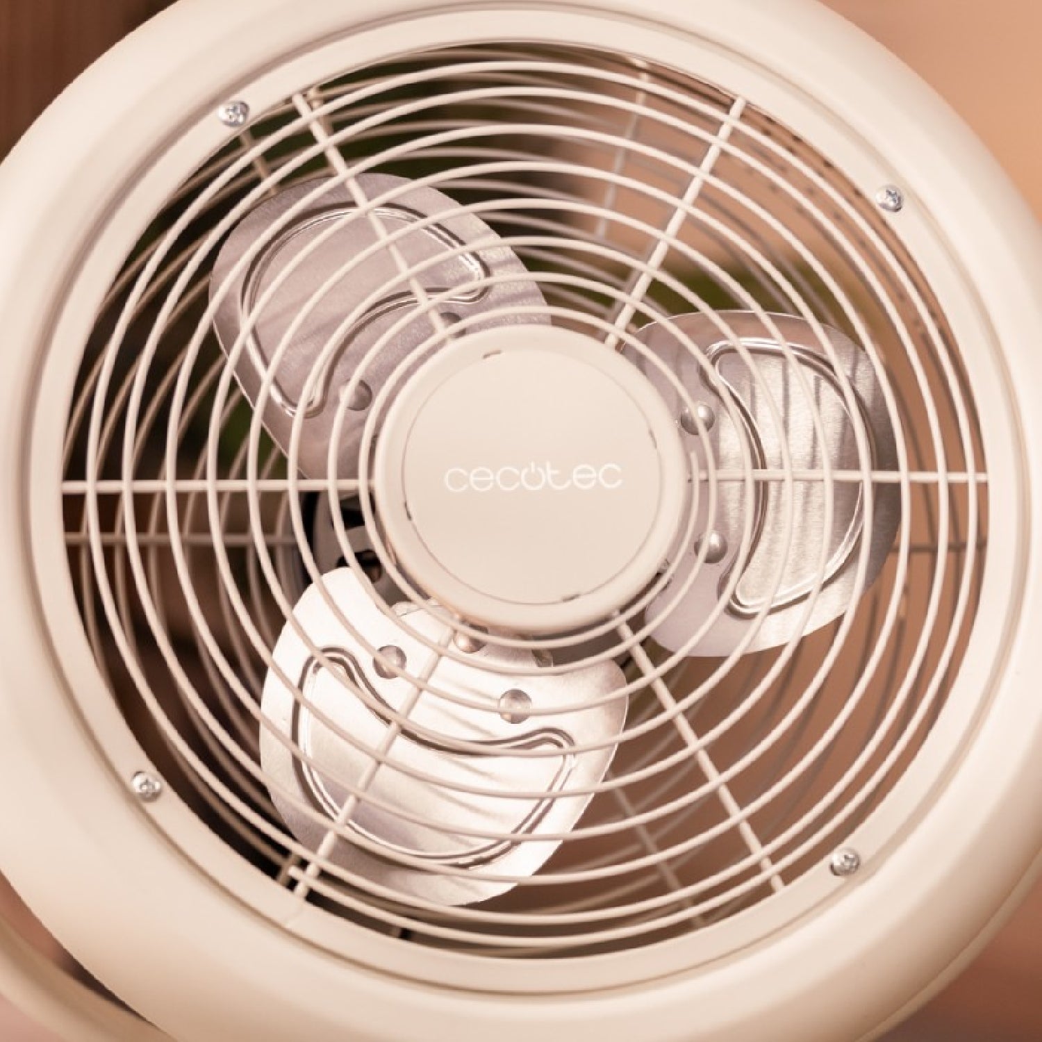 Cecotec Ventilador De Pie Energysilence 250 Classicstyle Beige Cecotec_2