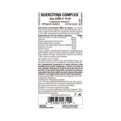 Complexo de Quercetina 50 cápsulas