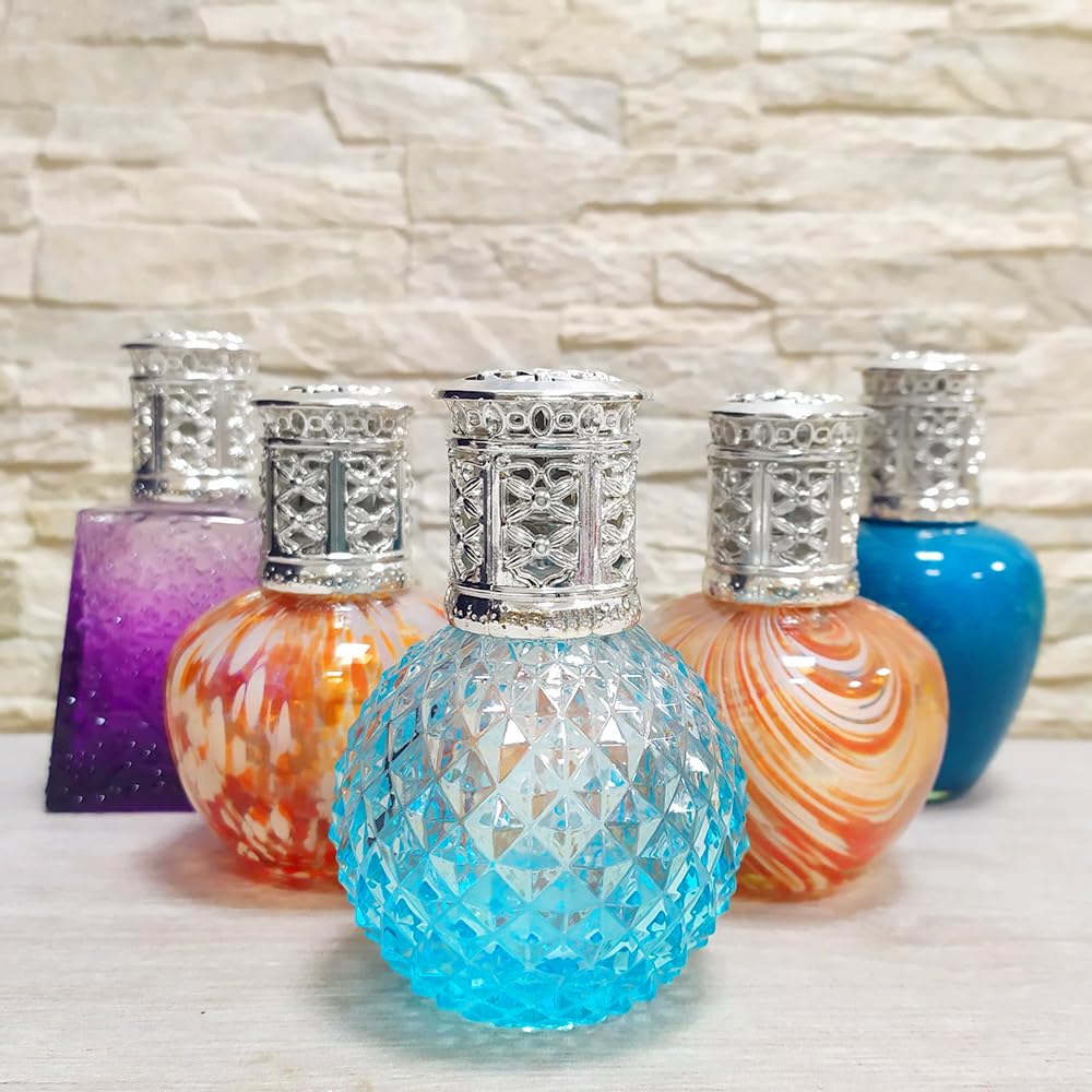 Lámpara Catalítica Blue Diamonds + Fragancia Aroma Lavender Expression 200ml - Elimina Malos Olores, Impurezas Y Perfuma_4